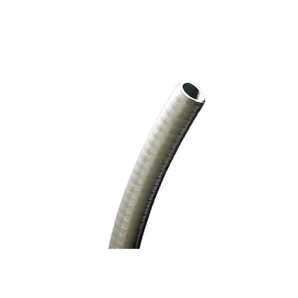 DCI VACUUM TUBING 1/2" RIBBED ASEPSIS GRAY 1 FT