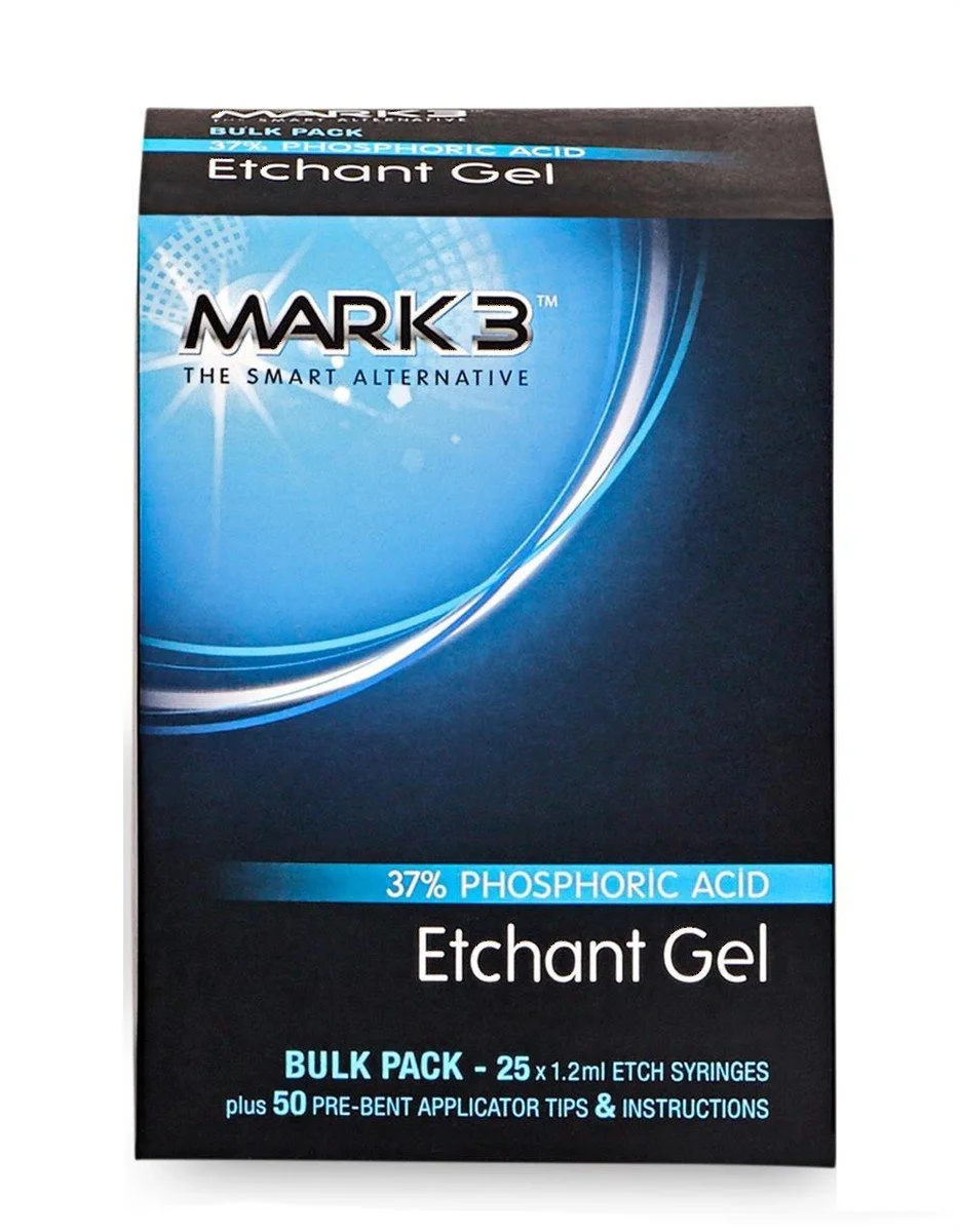 MARK3 ETCH GEL 37% BULK PACK 1.2ML 25/BX