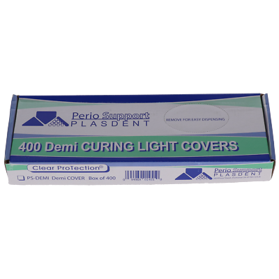 PLASDENT CURING LIGHT COVER FOR DEMI 2 3/4 x 11 BOX OF 400