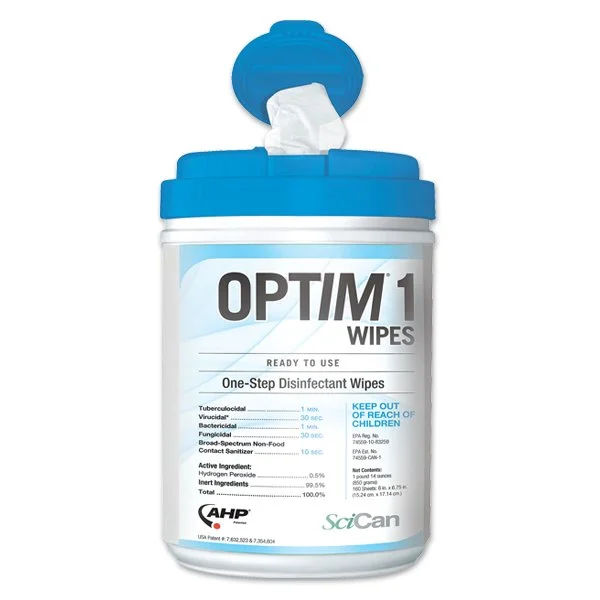 OPTIM 1 WIPES (160/TUB)