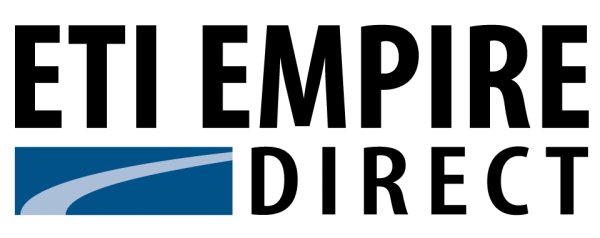 Close-up of the United States Postal Service logo with blue and white colors.