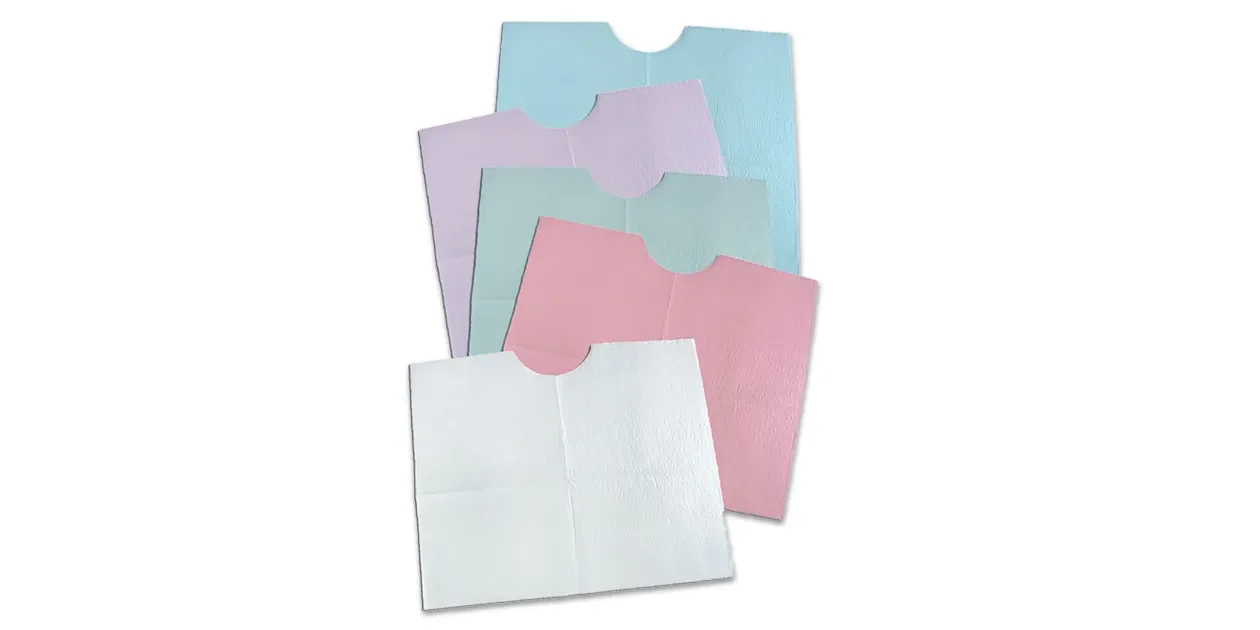 CONTOUR BIB 18''X22'' LAVENDER 400/CS