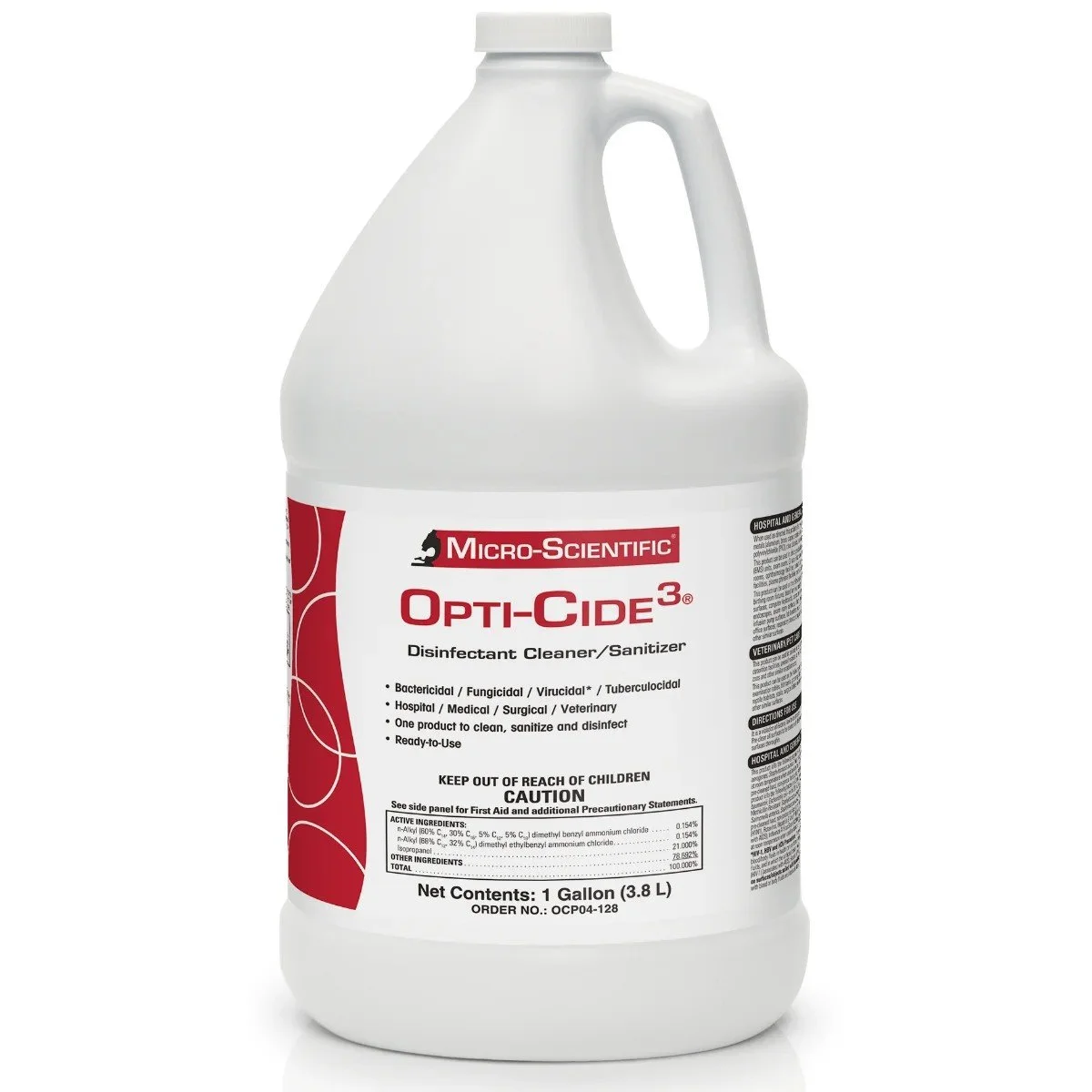 OPTICIDE 3 DISINFECTANT 1 GALLON
