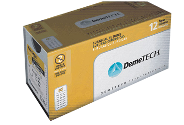 CHROMIC 5-0 3/8 30" 19MM (C6) REVERSE CUTTING BROWN SUTURES 12/BX