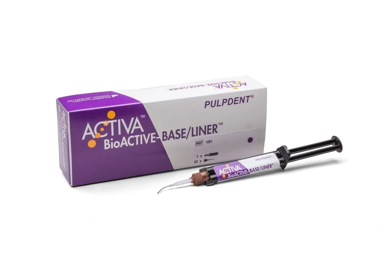ACTIVA BIOACTIVE BASE/LINER - PULPDENT (SINGLE PACK - (1) 5ml SYRINGE)