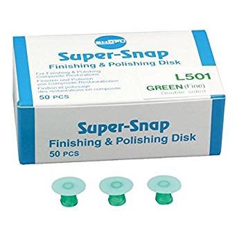 L501 SUPER SNAP GREEN FINE, DOUBLE SIDED (50)