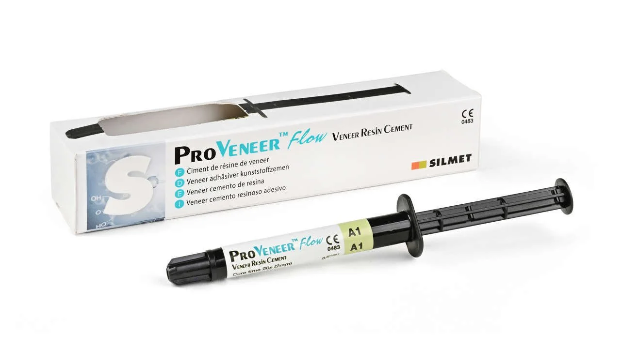 PROVENEER FLOW - RESIN VENEER CEMENT 3GM SYRINGE - SILMET (A1)