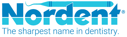 Norden logo with tagline 'The sharpest name in dentistry'