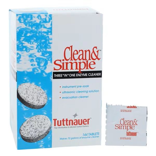 CLEAN & SIMPLE TABLETS 144/BX
