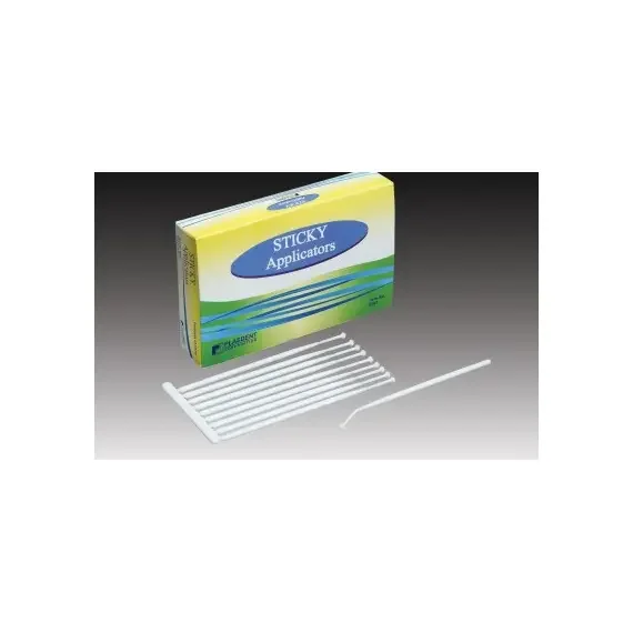 STICKY APPLICATORS WHITE 60/BX