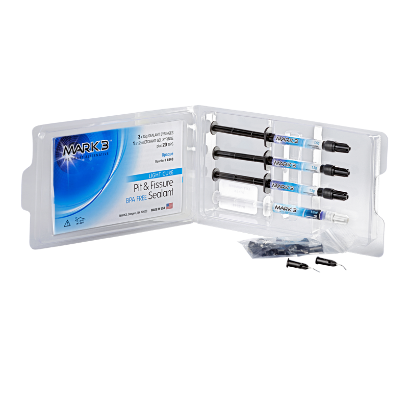 MARK3 PIT & FISSURE SEALANT OPAQUE 4/PK