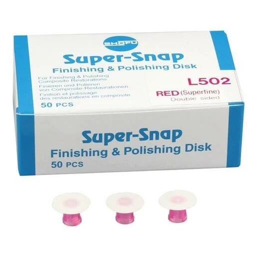 L502 SUPER SNAP RED SUPER FINE), DOUBLE SIDED (50)