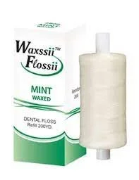WAXSII FLOSSII FLOSS MINT WAXED 200YD