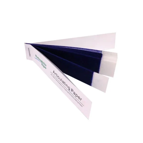ARTICULATING PAPER STRIPS BLUE THIN 20/SHT 10/BX
