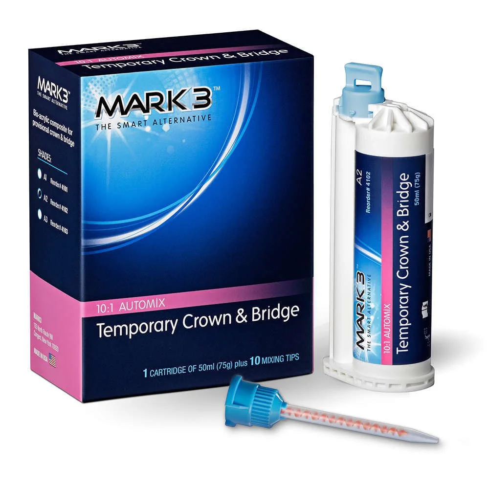 MARK3 TEMPORARY CROWN & BRIDGE A1 75GM W/TIPS