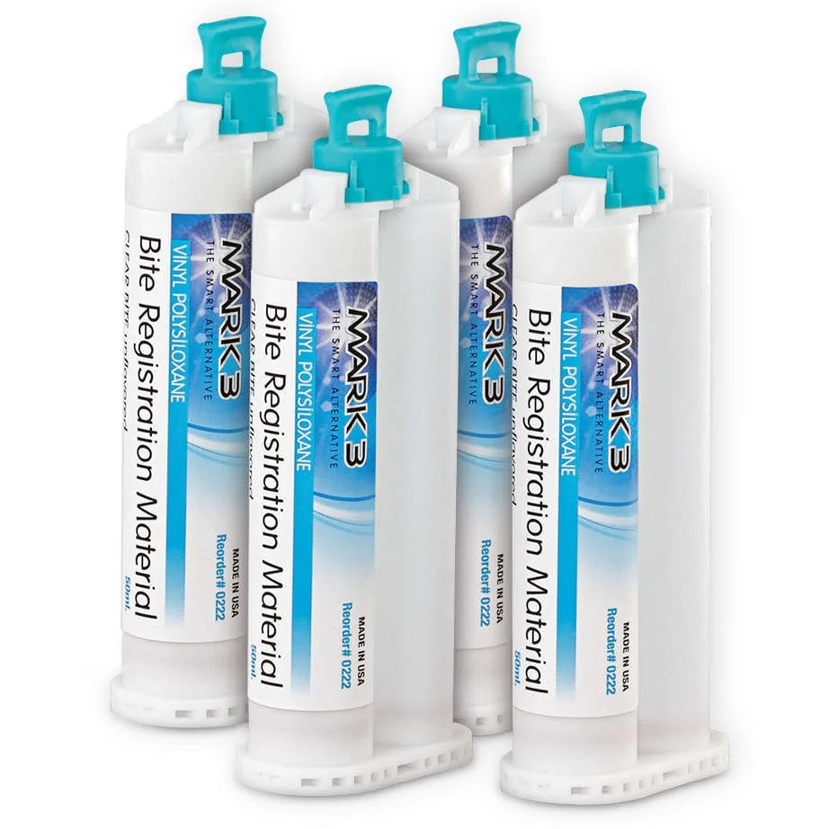 MARK3 BITE REGISTRATION FAST SET 50ML 4/PK