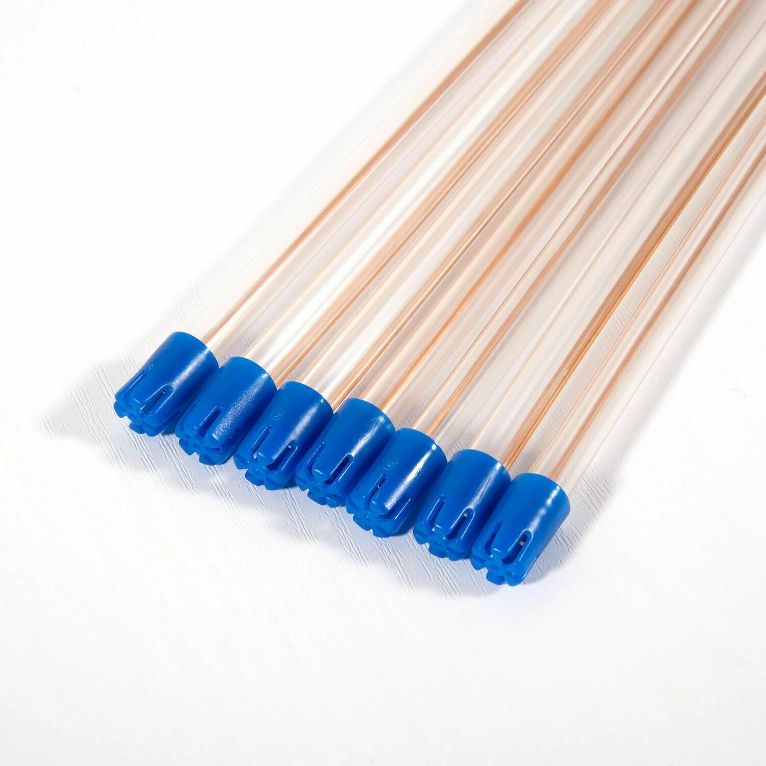 SALIVA EJECTOR CLEAR  W/BLUE TIPS 100/BG