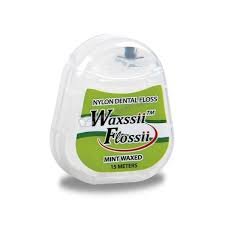 WAXSII FLOSSII DENTAL FLOSS MINT 15M 72/BX