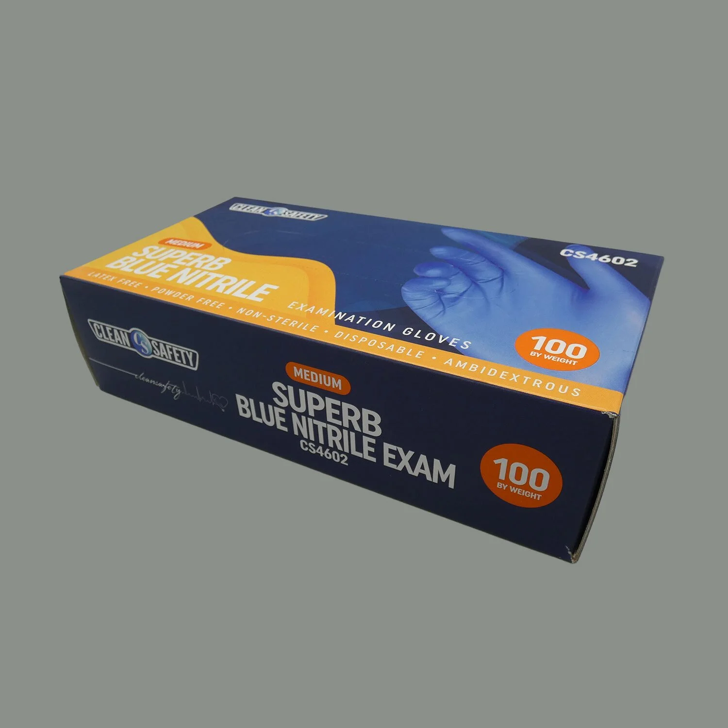 CLEAN SAFETY PF NITRILE EXAM100 BOX XS