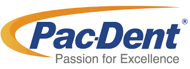 Pac-Dent logo with slogan 'Passion for Excellence'