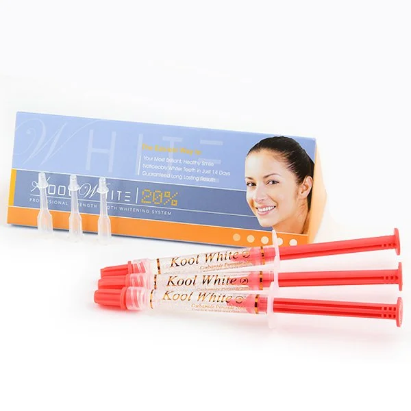 KOOL WHITE WHITENING KIT 20% 150-1.2ML SYRINGES
