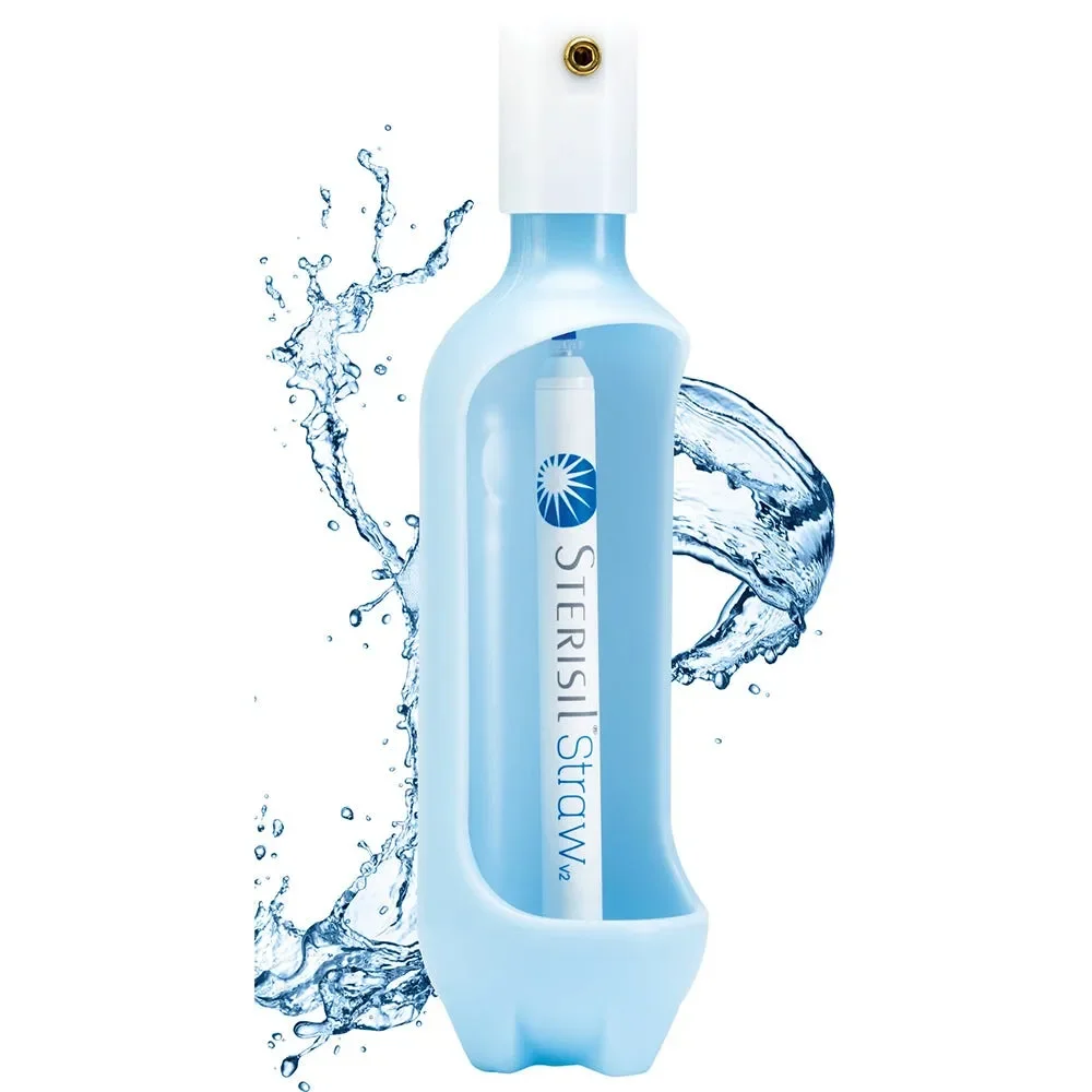 STERISIL STRAW 365 DAY DISTILLED WATER 1/PK