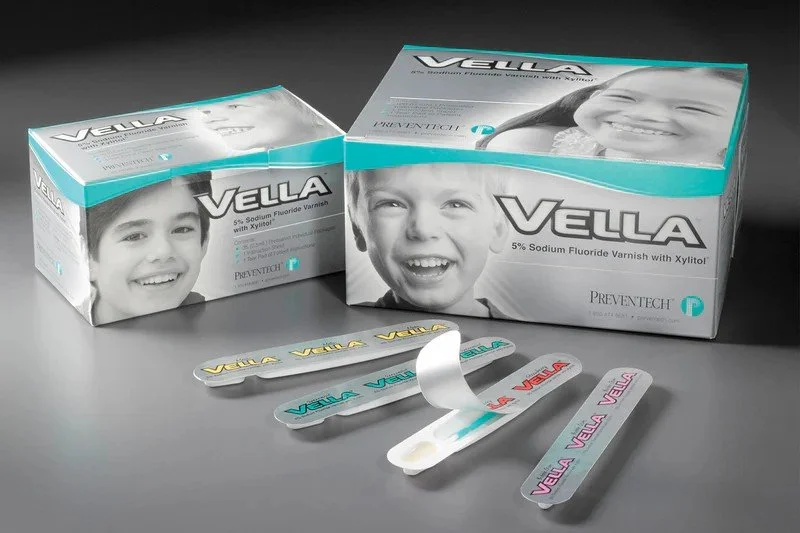 VELLA 5% FLUORIDE VARNISH STRAWBERRY 35/PK