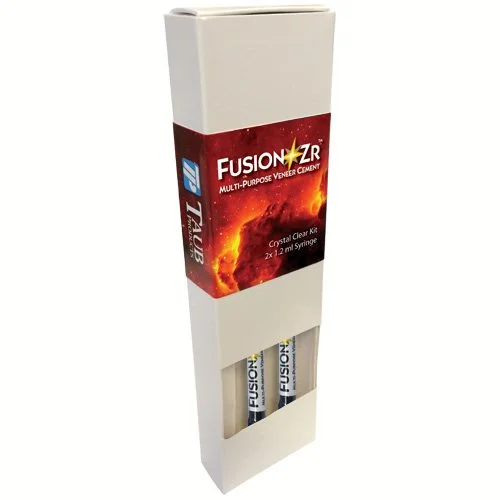 FUSION-ZR VENEER CEMENT KIT CRYSTAL CLEAR 2X1.2ML SYRINGES