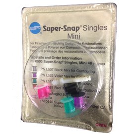 SUPER SNAP SINGLES MINI DISK 8MM CA (50)  X1 EACH + MANDREL