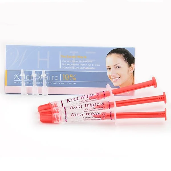 KOOL WHITE WHITENING KIT 10% 30-1.2ML SYRINGES