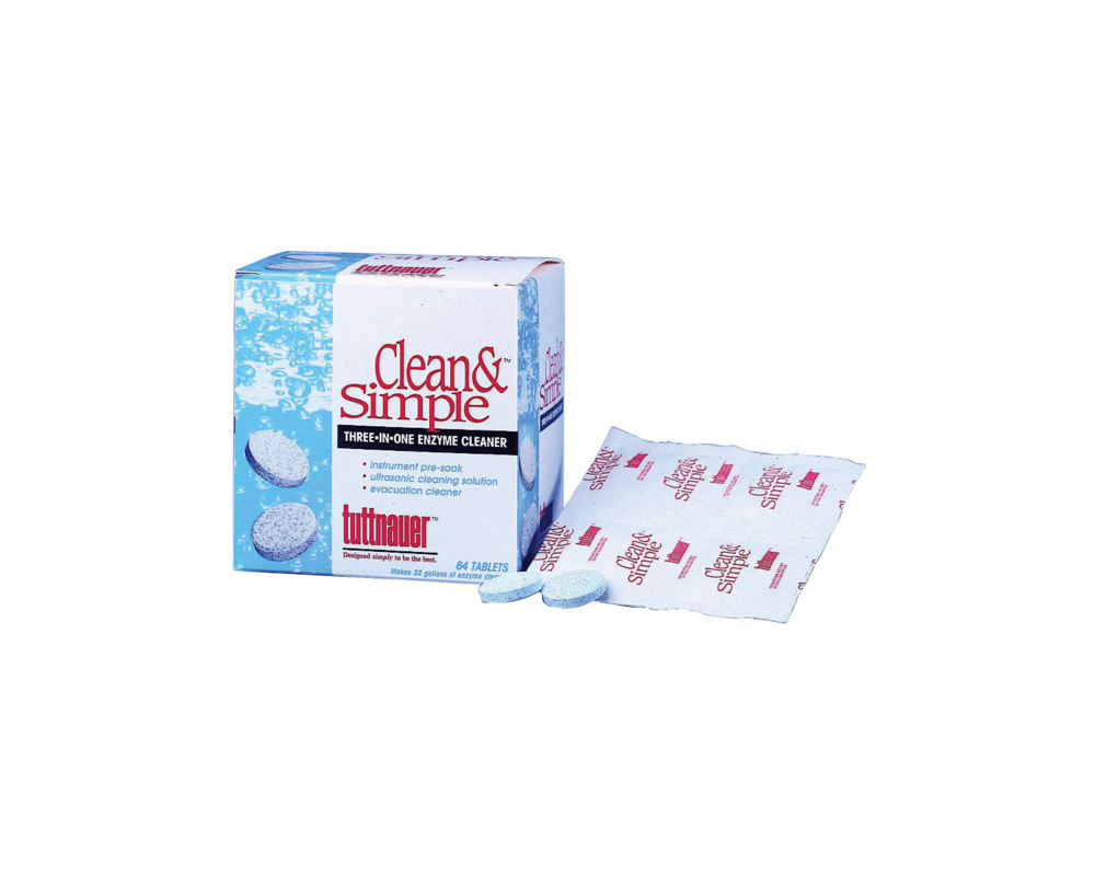 CLEAN & SIMPLE TABLETS 64/BX