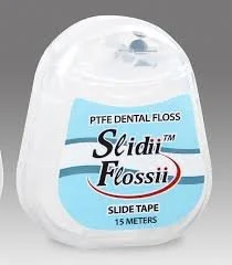 SLIDII FLOSSII DENTAL FLOSS MINT 15M 72/BX