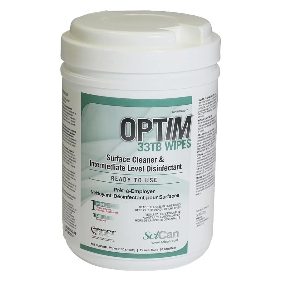 OPTIM 33TB WIPES 160/TUB