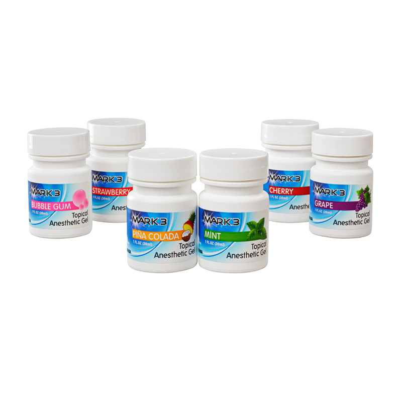 MARK 3 TOPICAL ANESTHETIC GEL STRAWBERRY 1OZ