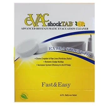 EVAC SHOCK TABS EVACUATION CLEANER 64/BX