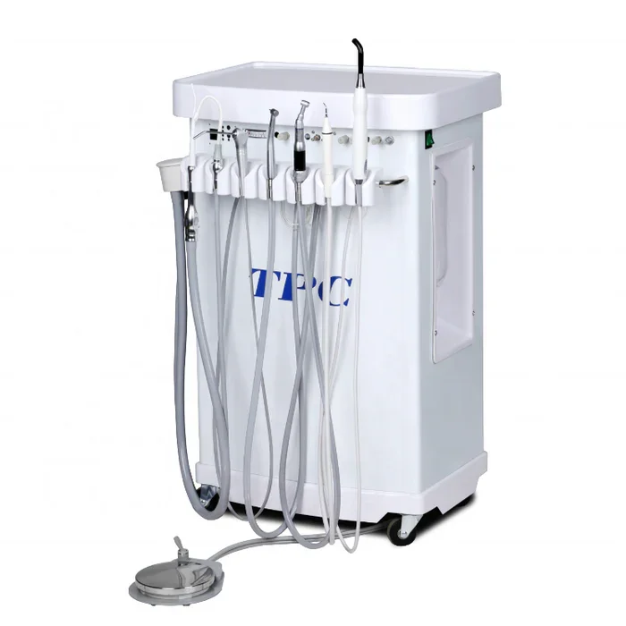 TPC MIRAGE MOBILE DELIVERY CART W/ BUILT IN PIEZO SCALER & LED CURING LIGHT