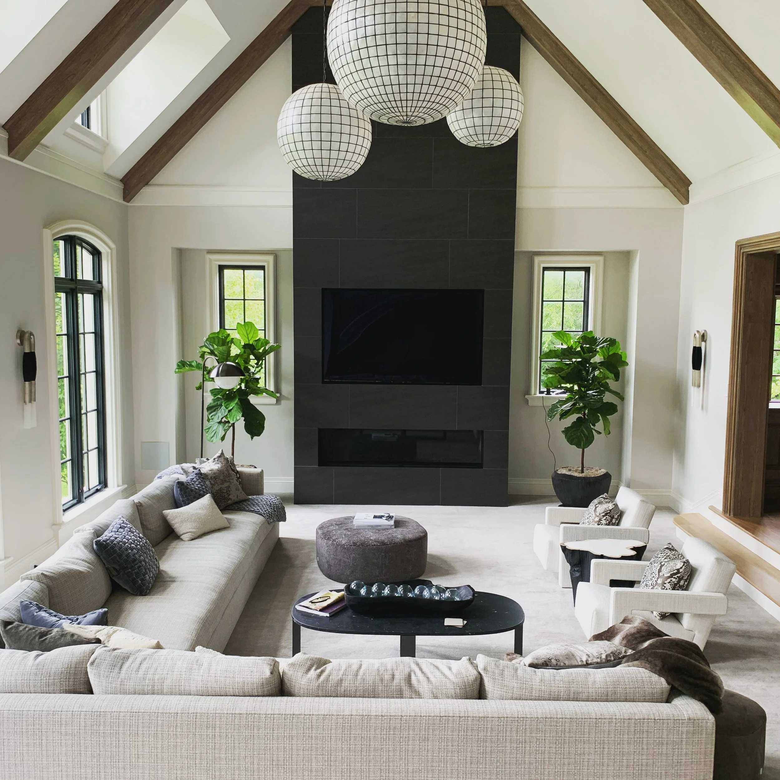 Residential interior design project led by Amy Klein while serving as Lead Interior Designer at Kevin Reiner Design