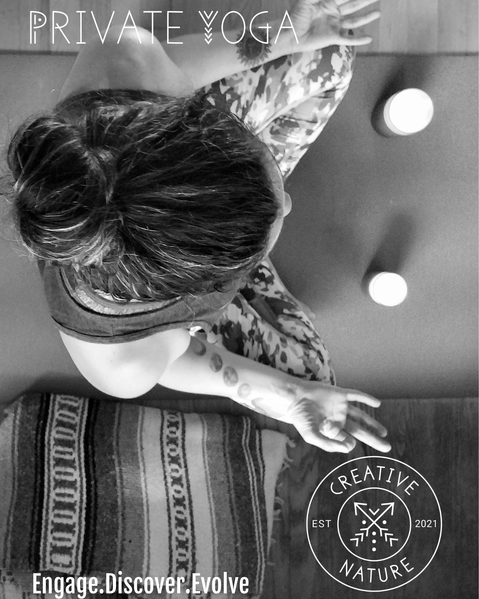 CREATIVELY CURATED YOGA PRACTICES

Looking to begin or to deepen your yoga practice? 

Yoga goes beyond the movement on the mat, yoga is a science and way of being.  It is a life style.

Private Yoga Sessions with Creative Nature are designed specifi