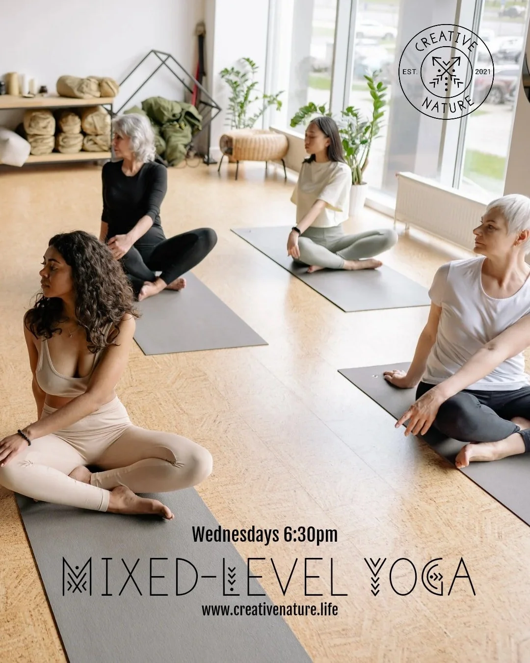 Mixed-Level Yoga Vinyasa
630pm
@therivi 

Included in membership.
$20/guest*

*advanced notice and early arrival appreciated

#indyyoga #indyyogis #317yoga #317yogis