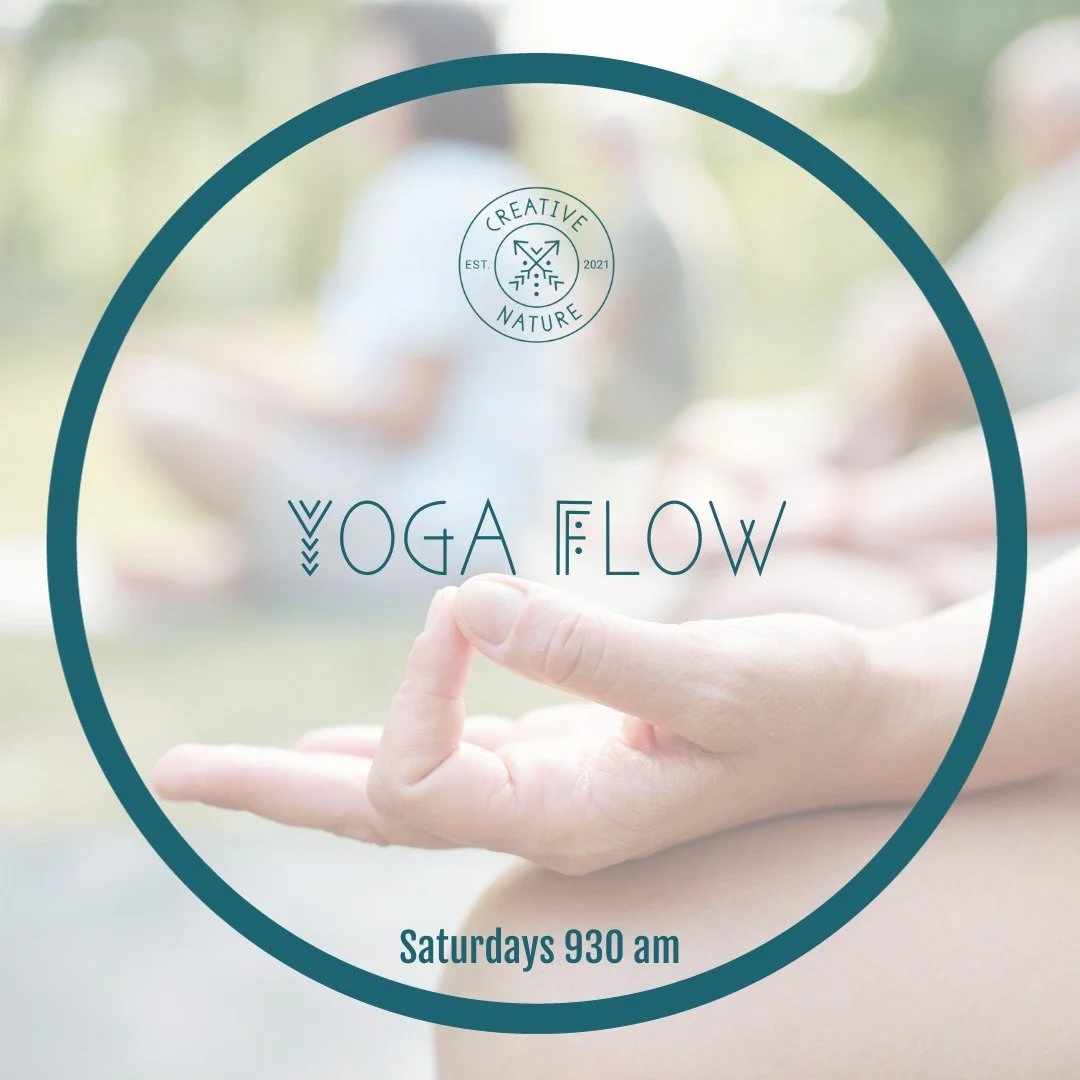 Creative Nature Yoga // Saturday Morning

Begin your Saturday with a gentle or yin style yoga class to unwind from the week and settle into rest and recreation for the weekend.

We move slowly to focus on creating space for energy movement in the bod