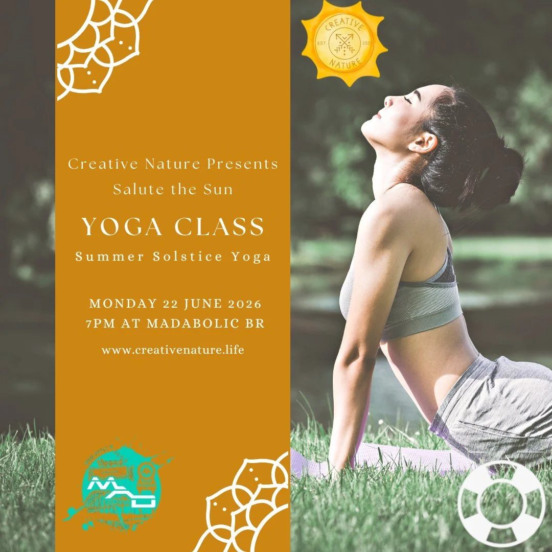 Salute the Sun- Summer Solstice Vinyasa Yoga for Mental Health

Your mental health matters!  You matter!

Join Creative Nature for a Summer Solstice inspired Vinyasa Yoga class benefitting the @afspindiana and mental wellness.

MONDAY 22 JUNE 2026 **