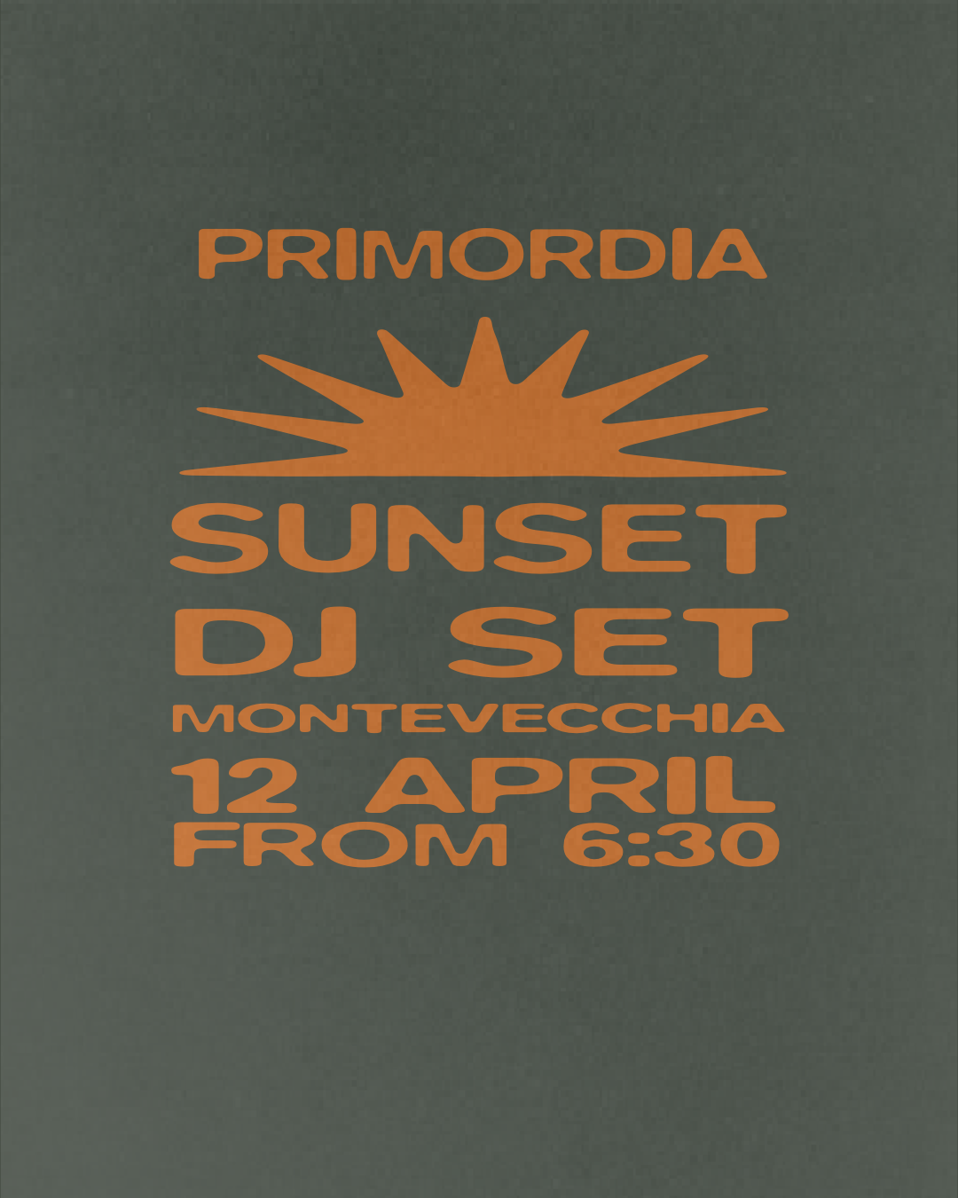 PRIMORDIA x Montevecchia