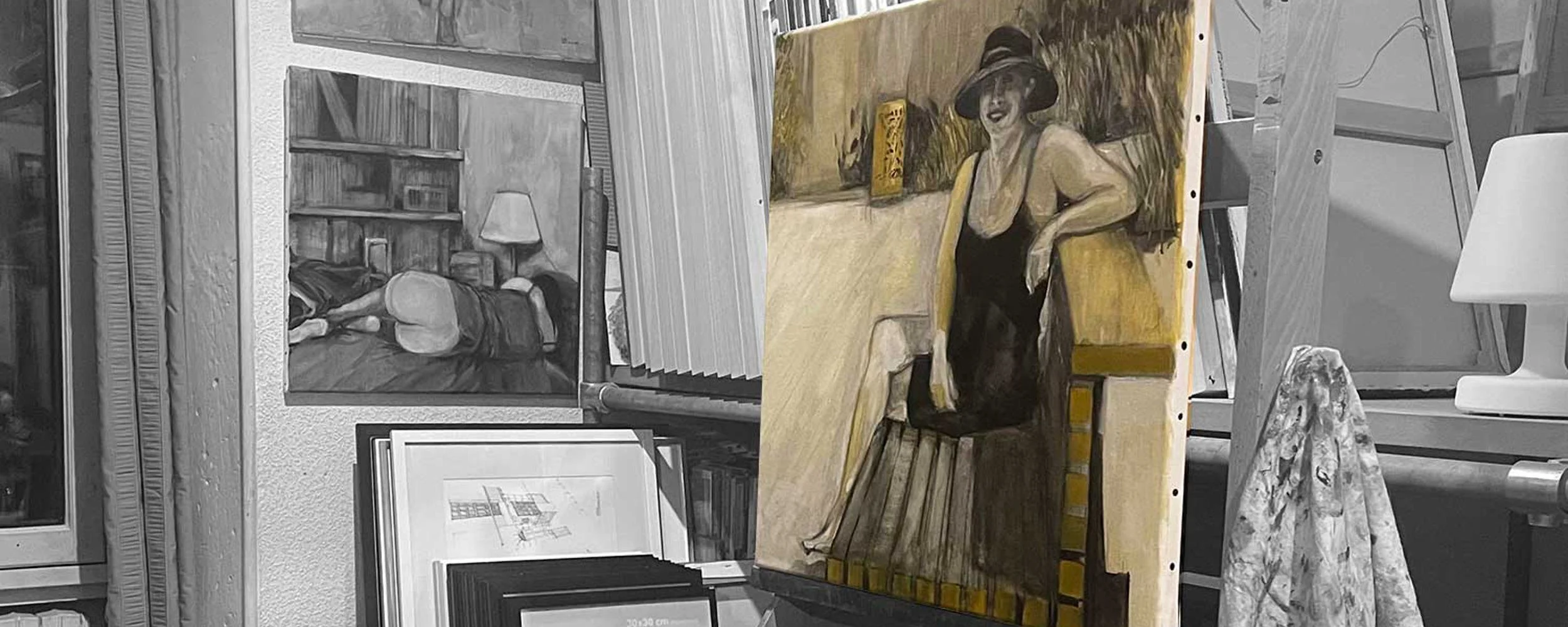 regards sur l'atelier rouschmeyer - un espace dédié à la peinture figurative contemporaine