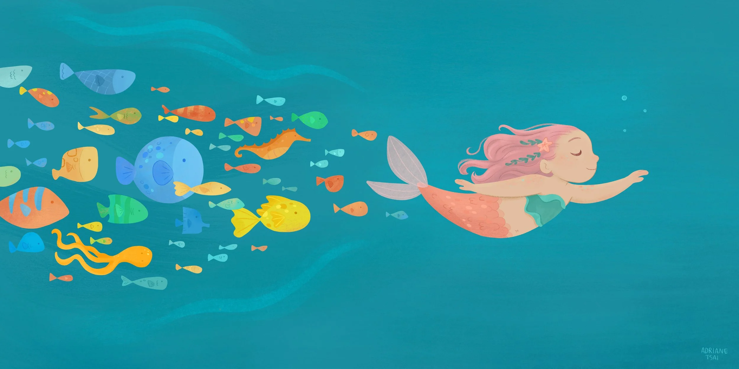 AdrianeTsai_JuneMailer_JustKeepSwimming.jpg