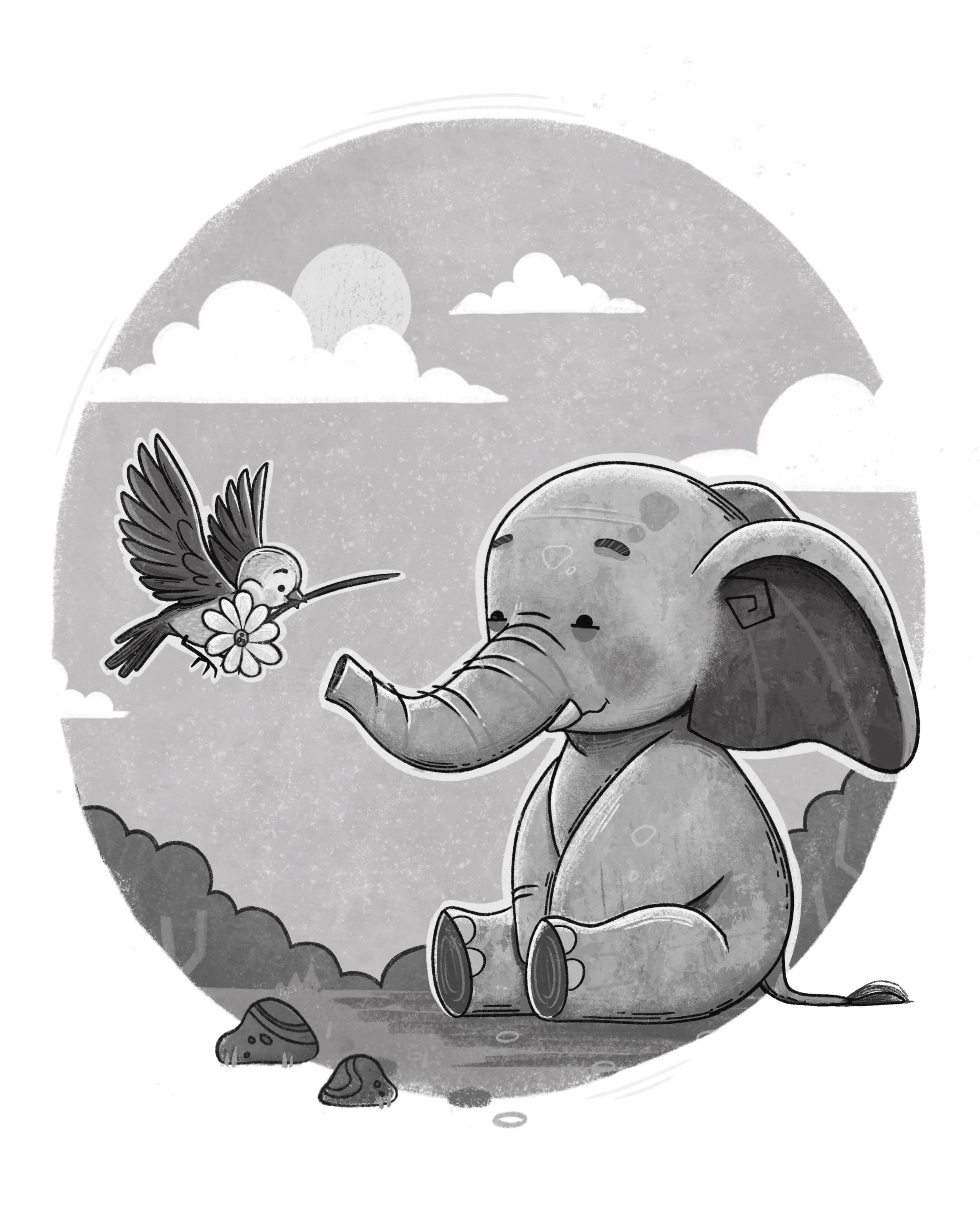 BirdElephant-B&W.jpg