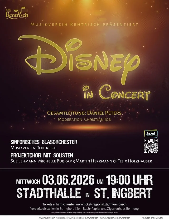 Plakat Disney in Concert