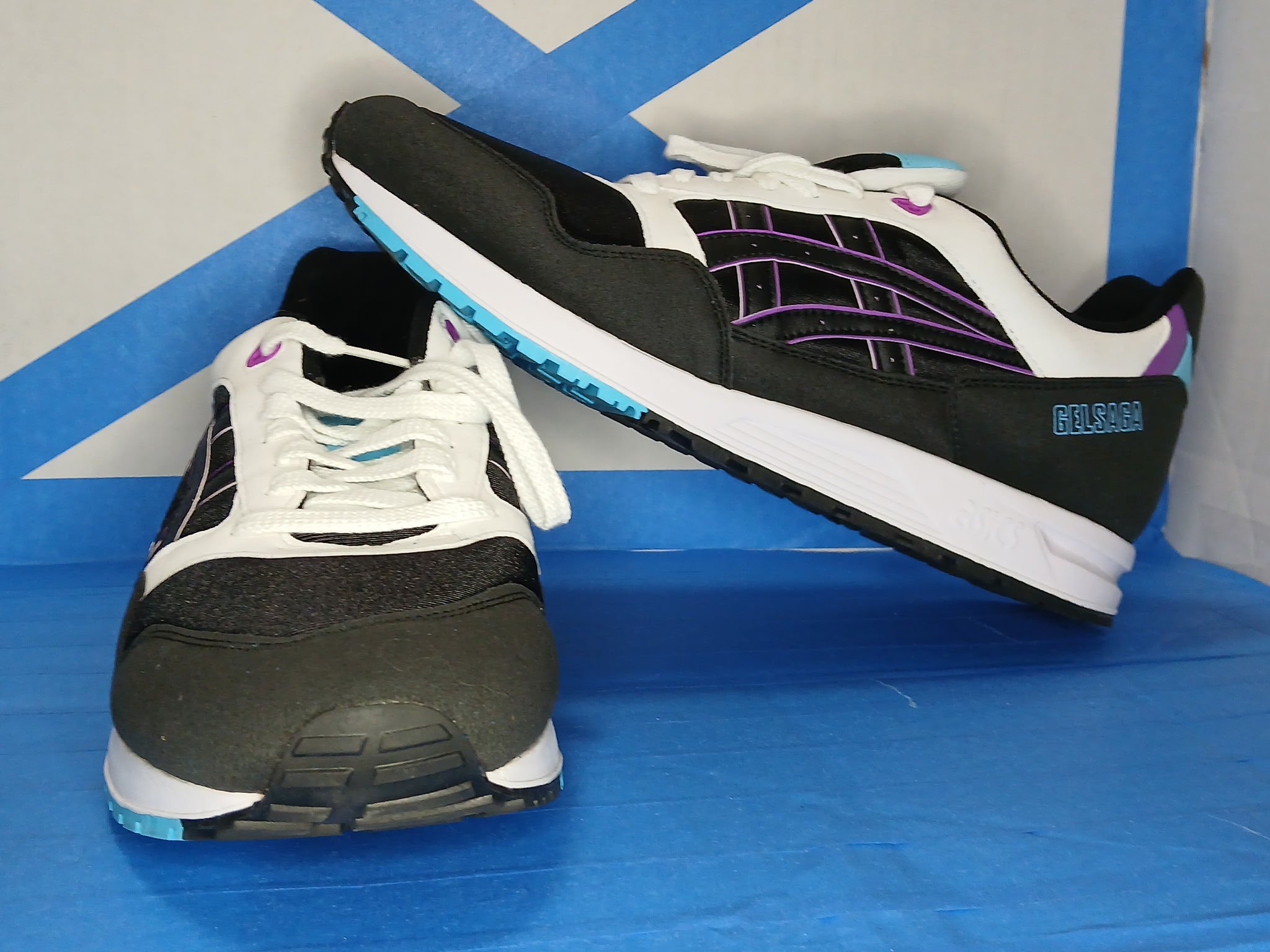 Asics GelSaga | Black/Orchid | M13