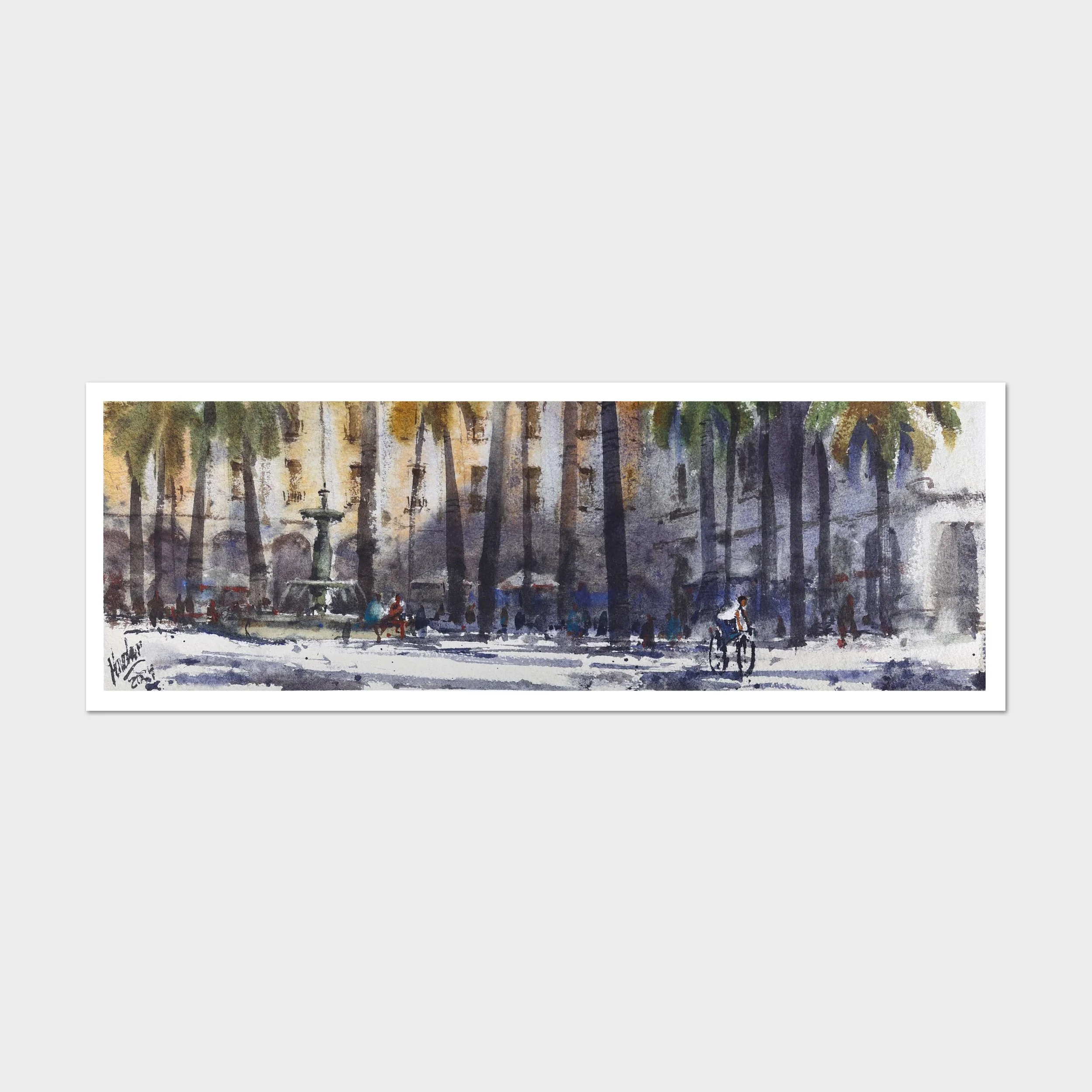 Plaza Real, Barcelona, España