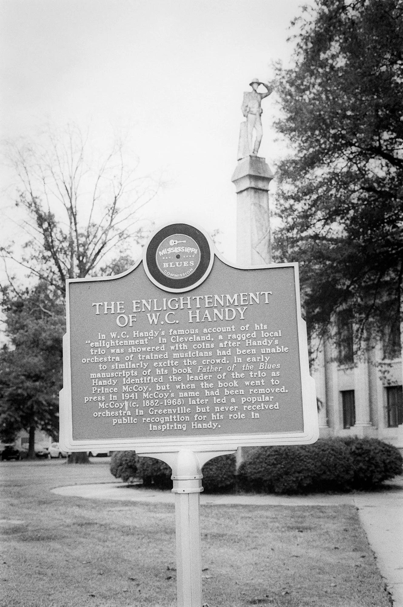 W.C. Handy, Blues Trail Marker, Cleveland MS