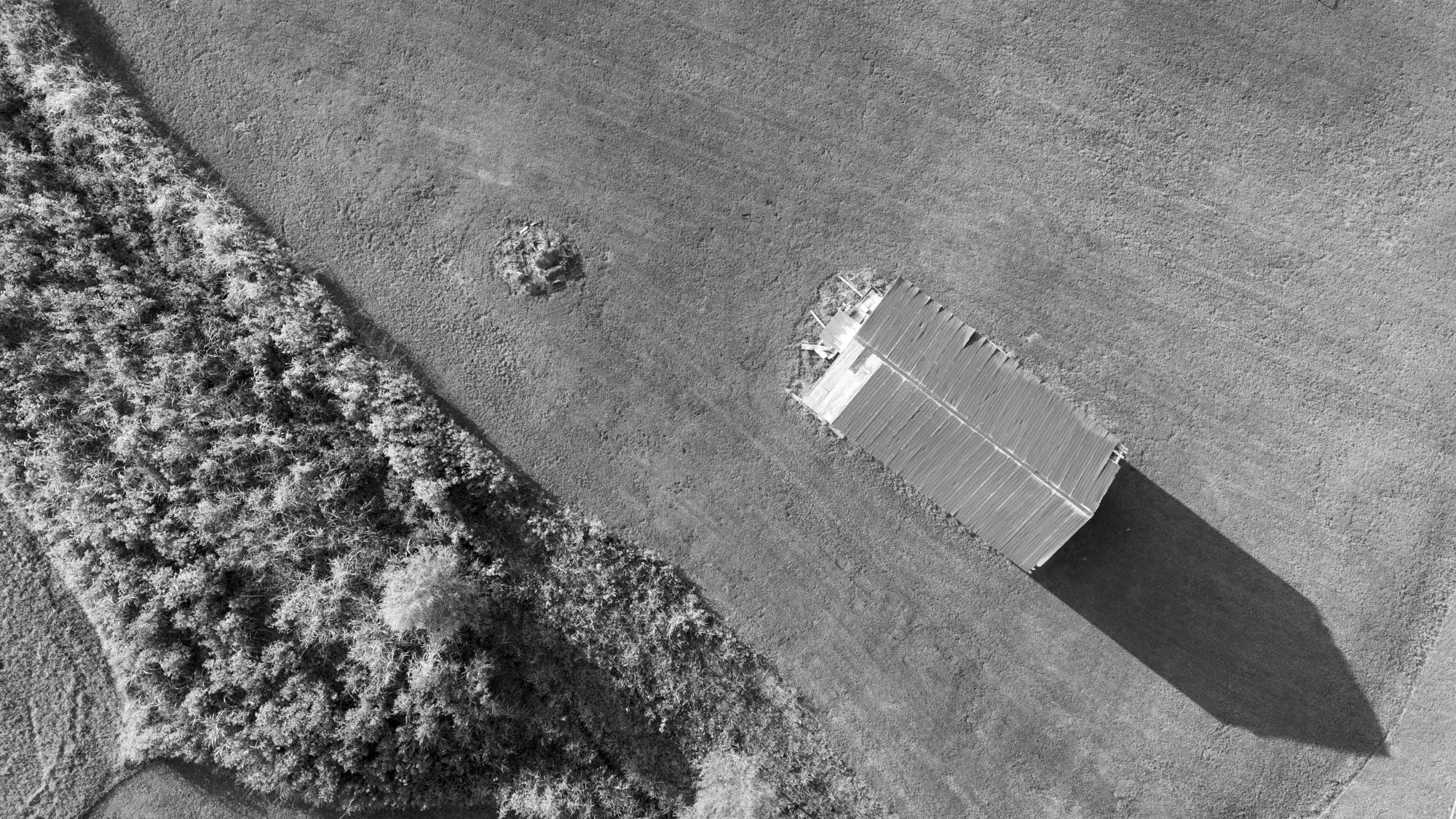Arial View of Shack, Clarksdale, MS 2024